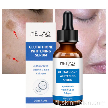 Aangepaste whitening glutathione arbutin niacinamide skin serum